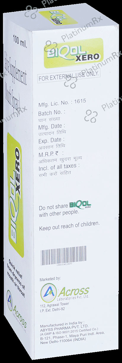 Biqol Xero Mouth Spray