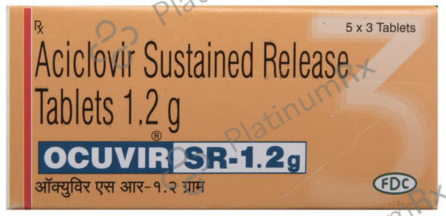 Ocuvir SR 1.2gm Tablet 3s