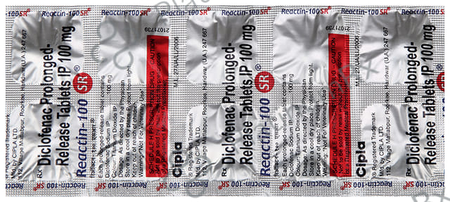Reactin 100mg SR Tablet 10s