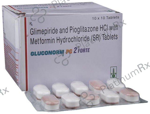 Gluconorm PG 2/1000/15mg Tablet SR 10s