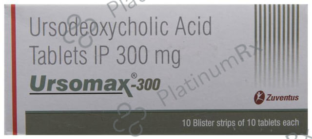 Ursomax 300mg Tablet 10s