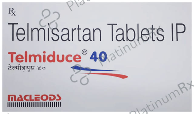 Telmiduce 40mg Tablet 15s