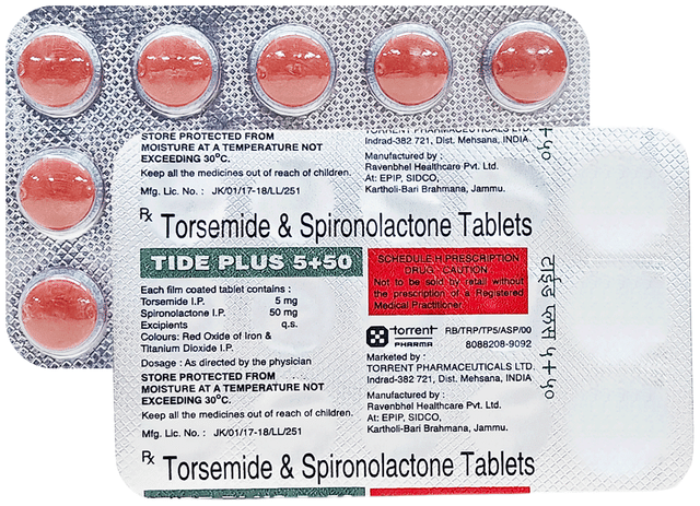 Tide Plus 50/5mg Tablet 15s