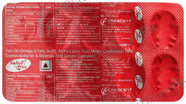 Kefive Plus Soft Gelatin Capsule