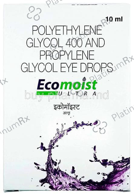 Ecomoist Ultra 4/3mg Eye Drop 10ml