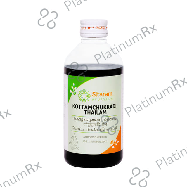 Sitaram Ayurveda Kottamchukkadi Thailam 200 ml