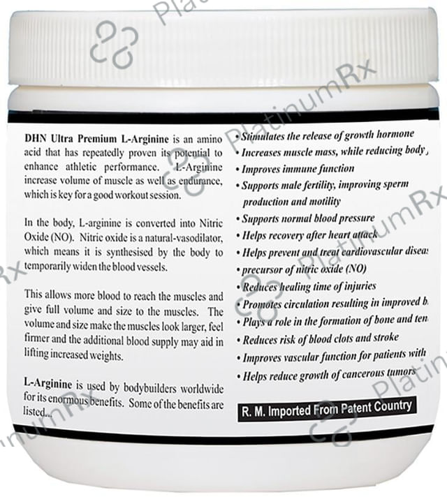Daily Health Nutrition Ultra Premium L-Arginine 300 gm