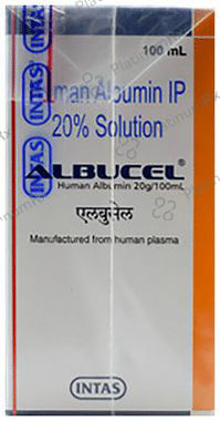 Albucel 20gm Solution for Infusion 100ml