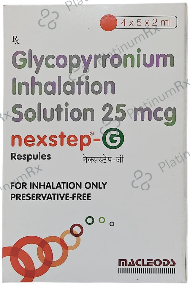 Nexstep G 25mcg Respules 5X2ml