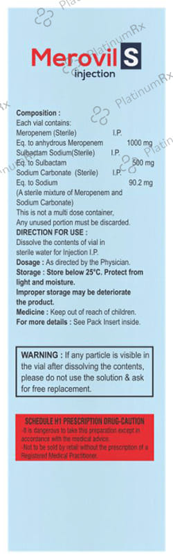 Merovil S Injection 1s