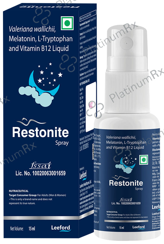 Leeford Restonite Melatonin Oral Spray