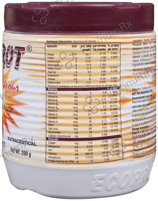 Ecoprot Protein Chocolate Powder 200gm