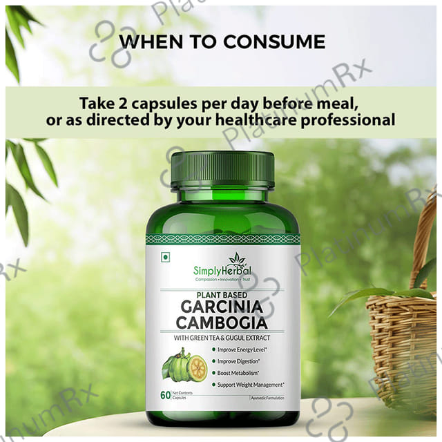 Simply Herbal Garcinia Cambogia Extract 800mg Capsule