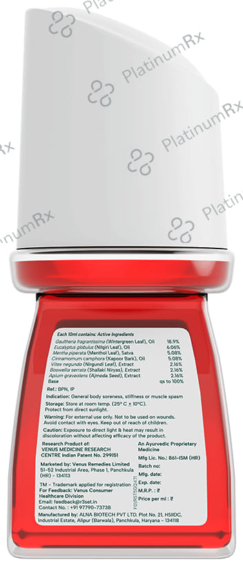 R3SET Instant Pain Relief Nanotech Emulsion