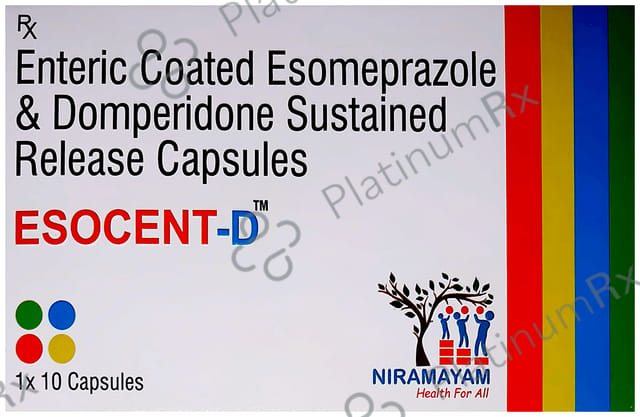 Esocent 30/40mg D Capsule SR 10s