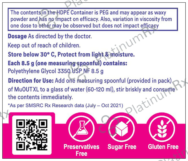 Muout XL 8.5mg Powder 238gm