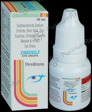 Zinbosulf Eye Drops 10ml