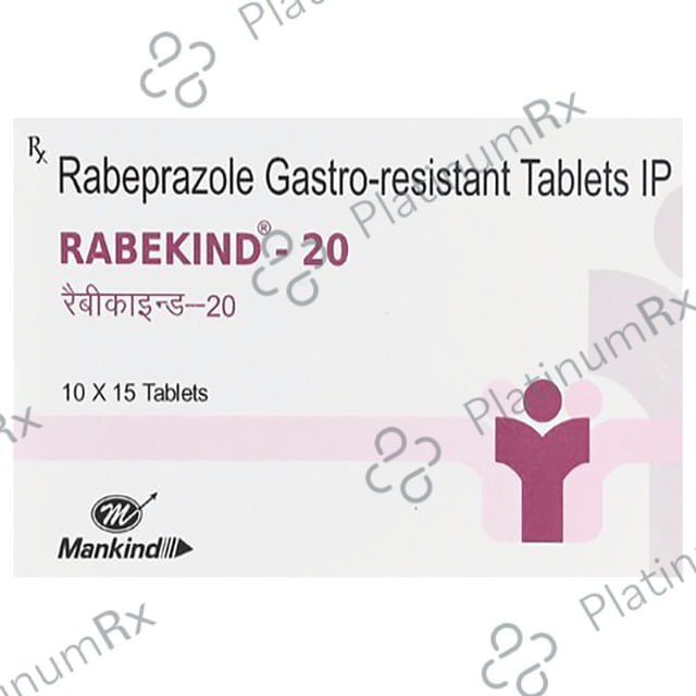 Rabekind 20mg Tablet 15s