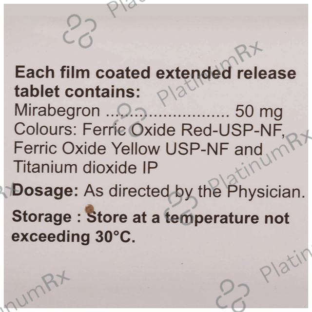 Bladmir 50mg Tablet 10s