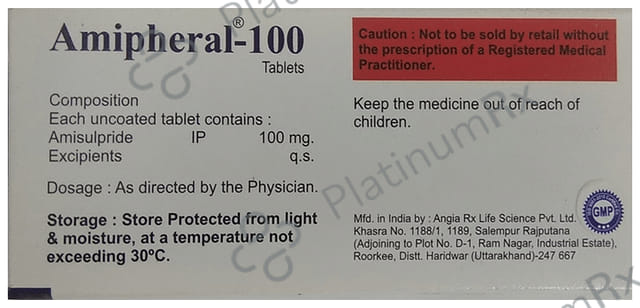 Amipheral 100mg Tablet 10s