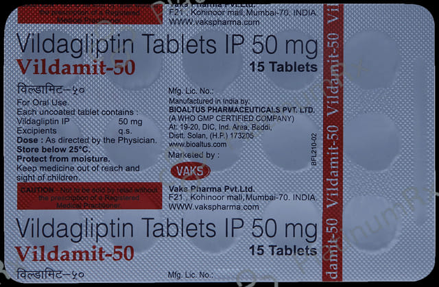 Vildamit 50mg Tablet