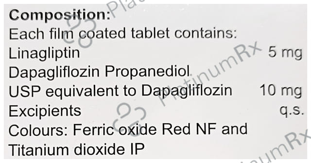 Linatin D 5/10mg Tablet 15s