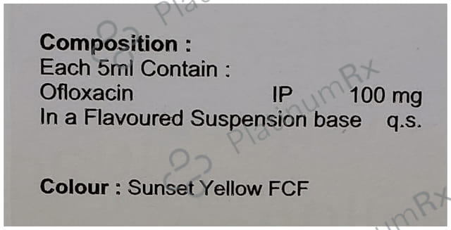 Oflo 100mg Oral Suspension