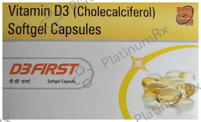 D3First Softgel Capsule