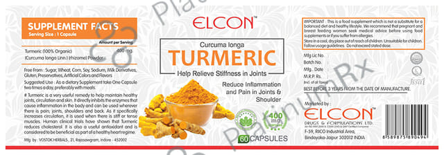 Elcon Turmeric Capsule