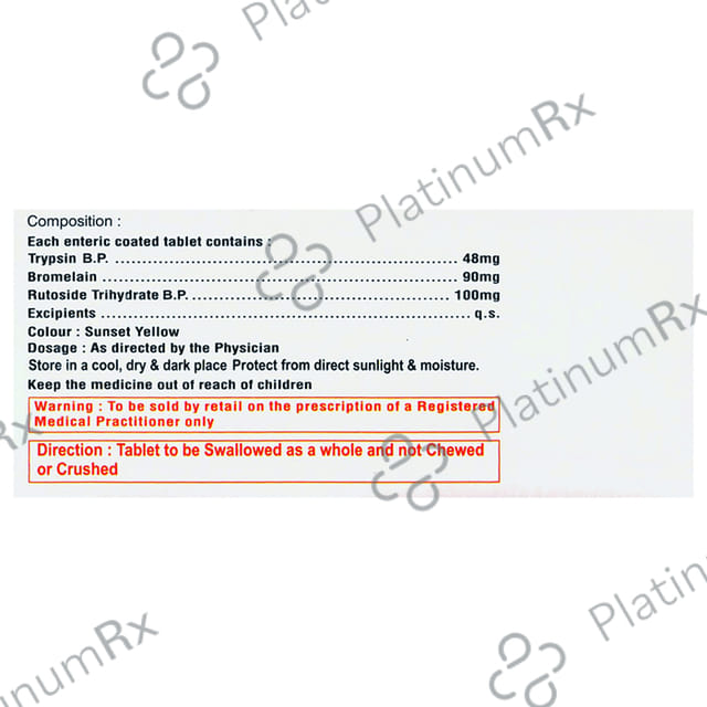Rutozac 90/100/48mg Tablet 10s