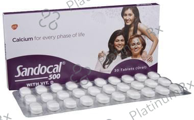 Sandocal 500 with Vit. D3 Tablet 30s