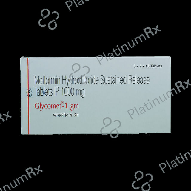 Glycomet SR 1mg Tablet 15s