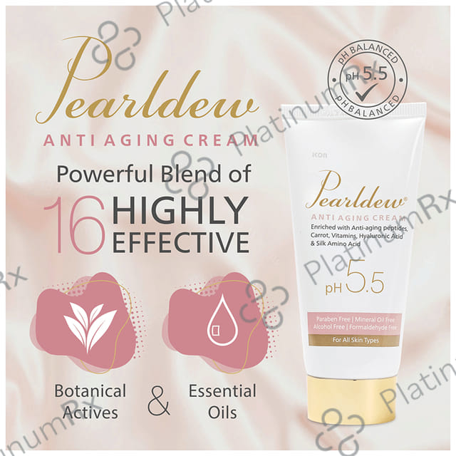 Pearldew Anti Aging Cream (50gm Each) 4 Tubes