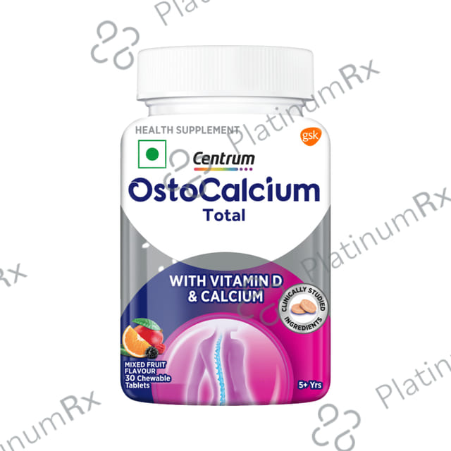 Centrum Ostocalcium Total Mixed Fruit Chewable Tablet 30s