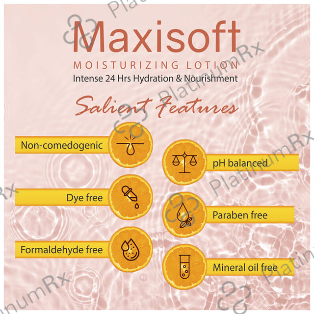 Maxisoft Moisturizing Lotion (100ml Each) 2 Tubes