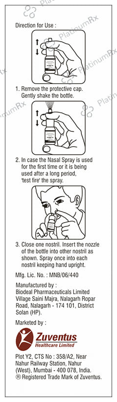 Floresp OX 27.5/50mcg Nasal Spray 7gm