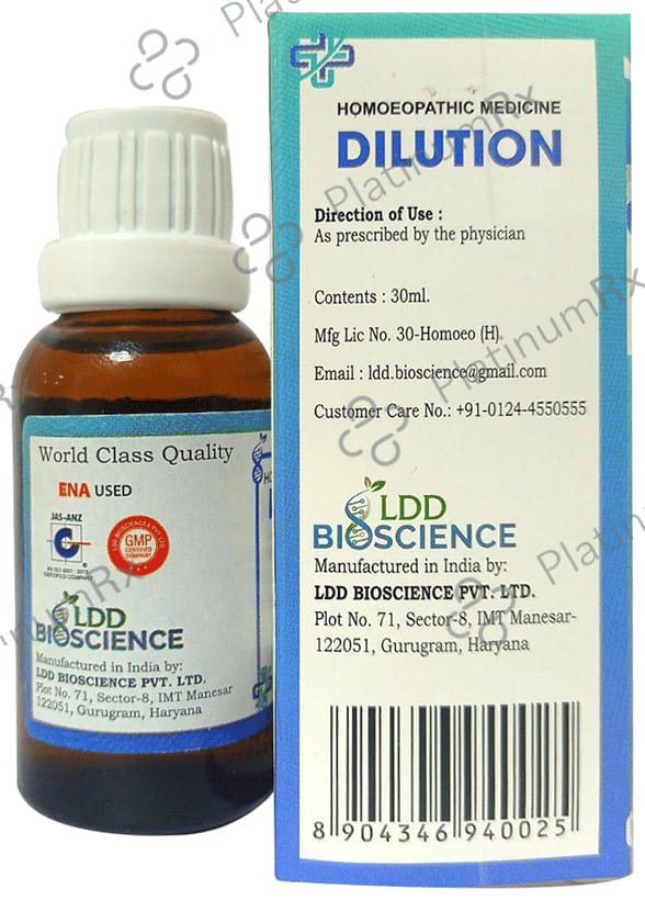 LDD Bioscience Titanium Met Dilution 30 CH