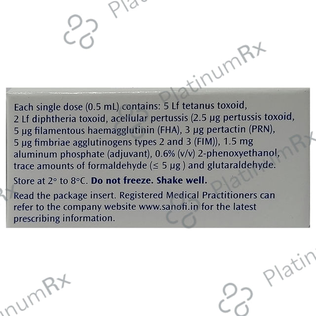 Adacel Vaccine 1s