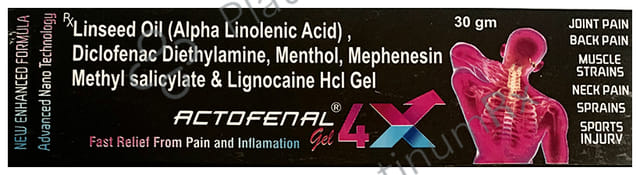 Actofenal Gel 4X 30gm