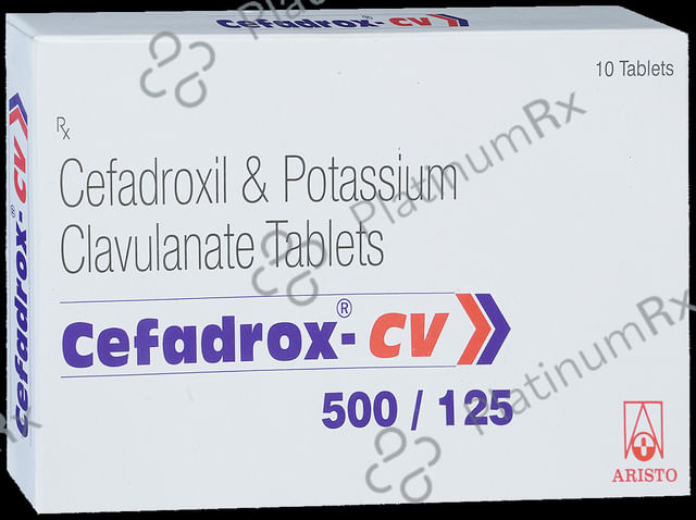 Cefadrox CV 500/125mg Tablet 10s