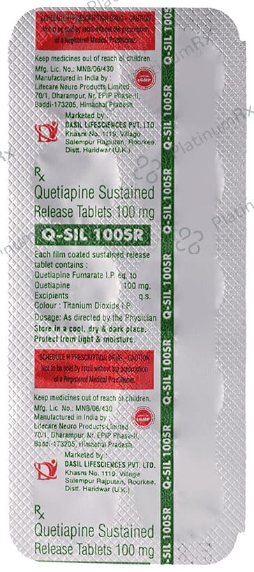 Q Sil 100SR Tablet 10s
