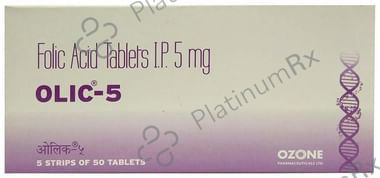 Olic 5000mcg Tablet 10s
