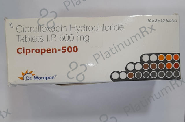 Cipropen 500mg Tablet 10s