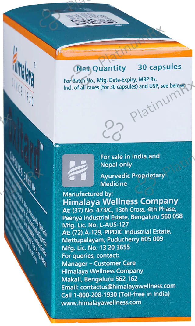 Himalaya Oxitard Capsule 30s