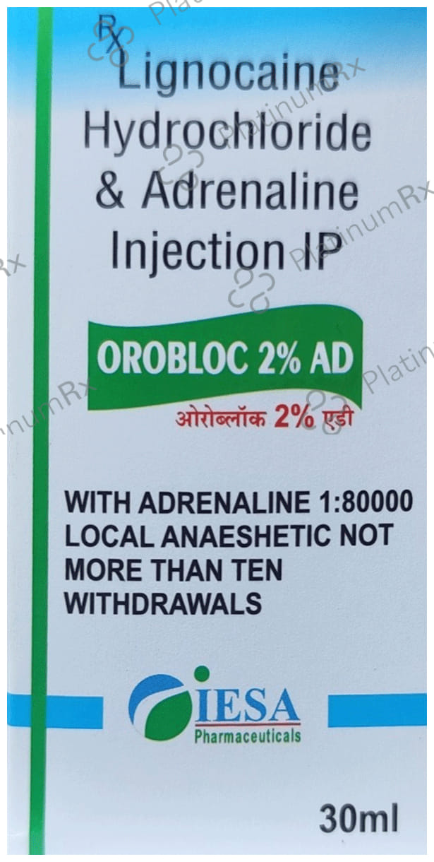 Orobloc AD 0.0125/25mg Injection 30ml