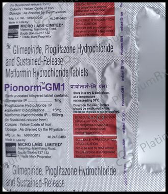 Pionorm GM1 Tablet SR