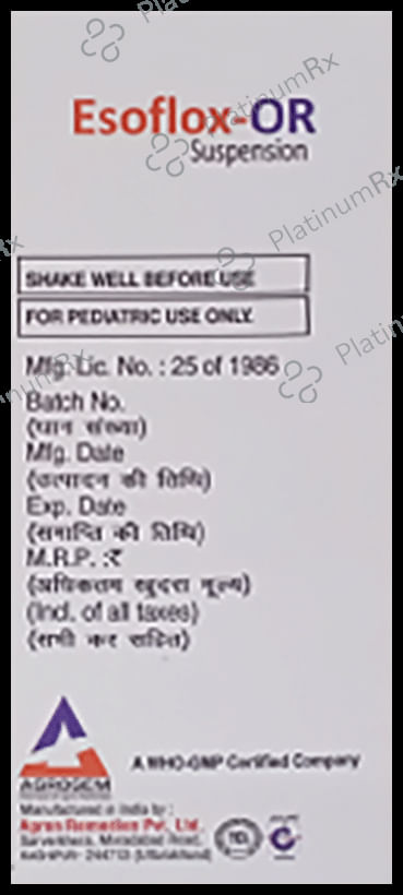 Esoflox-OR Oral Suspension Mango