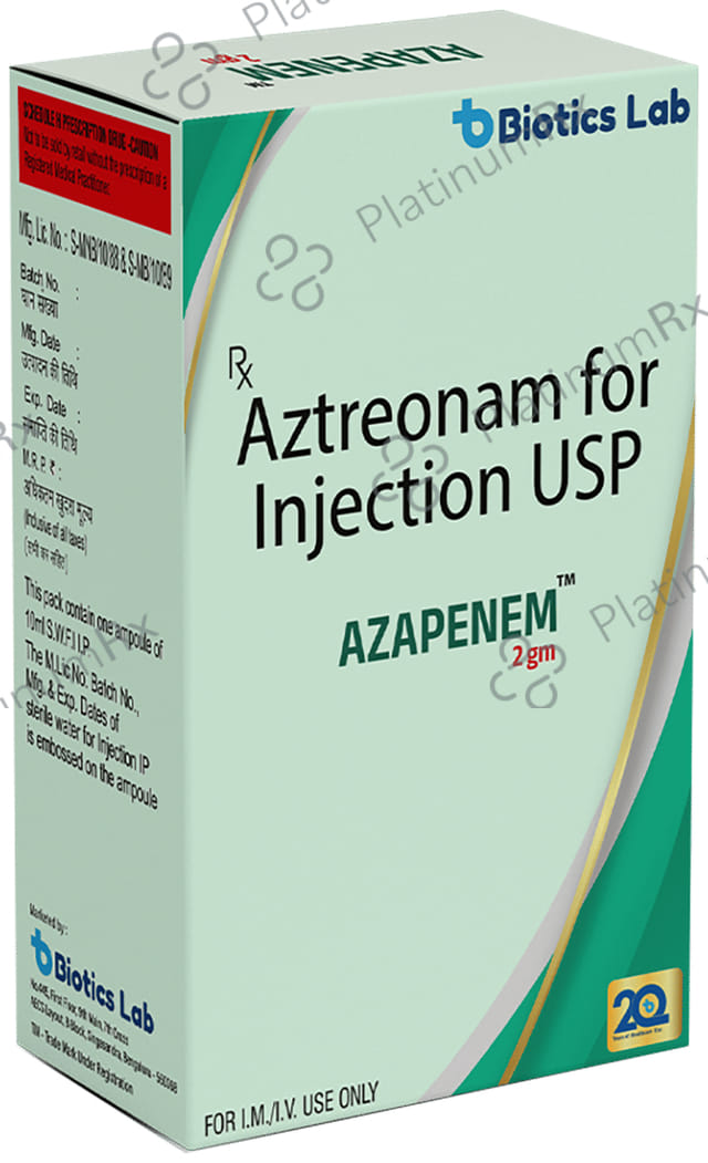 Azapenem 2gm 2000mg Injection 1s