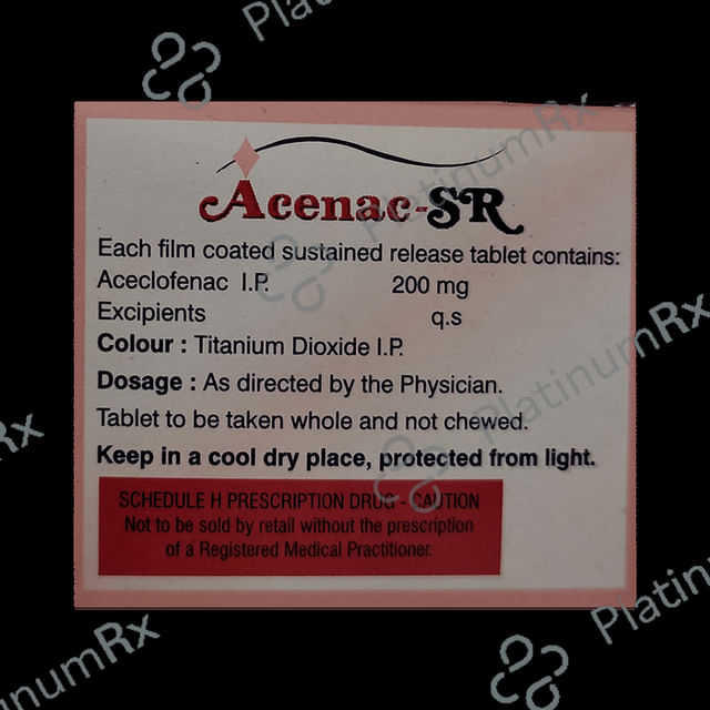 Acenac SR 200mg Tablet 10s