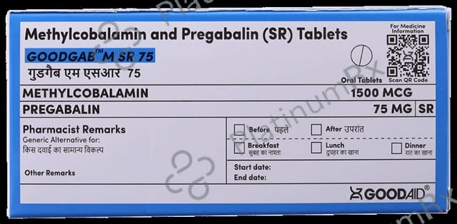 Goodgab M 75mg Tablet SR 10s